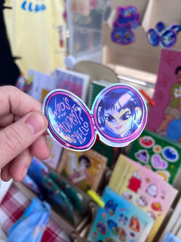 The Baddest - Popstar Warriors Holographic Vinyl Sticker