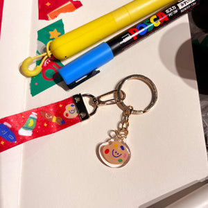 Pleasant Painting Lanyard Keychain ashleyooacevedoshop AC0B21EC-144D-42CD-97B7-45D073AA1BC6