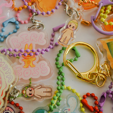 Evil Club Phone Charm