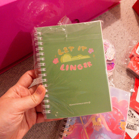 Smiski Notebook - Let it Linger ashleyooacevedoshop Low stock F357CEF0-FE90-4F50-A680-0756FF8859BD