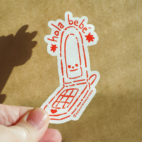 Hola BB Sticker