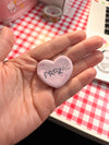 Prozac Conversation Heart Clay Token ashleyooacevedoshop IMG_9442